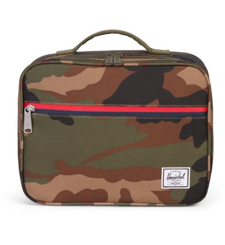 Herschel Pop Quiz Lunch Box - Woodland Camo