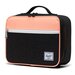 Herschel Pop Quiz Lunch Box - Black Sparkle/Neon Peach