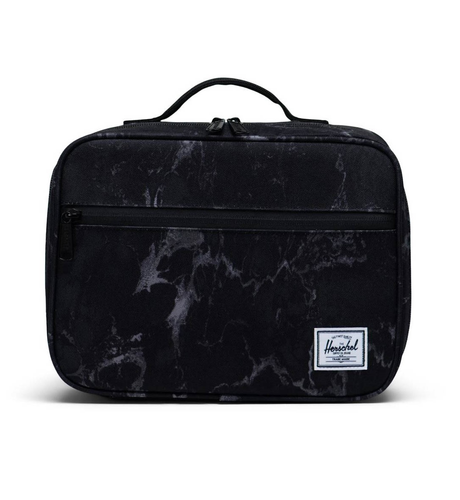 Herschel Pop Quiz Lunch Box - Black Marble