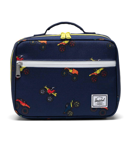 Herschel Pop Quiz Lunch Box - Peacoat Monster Truck