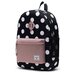 Herschel Youth Heritage Backpack (16L) - Polka Dot Black and White/Ash Rose