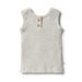 Wilson & Frenchy Organic Rib Tank - Grey Marle