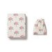 Wilson & Frenchy Organic Bassinet Sheet - Pretty Protea