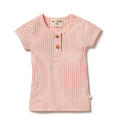 Wilson & Frenchy Organic Rib Top - Blush