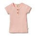 Wilson & Frenchy Organic Rib Top - Blush