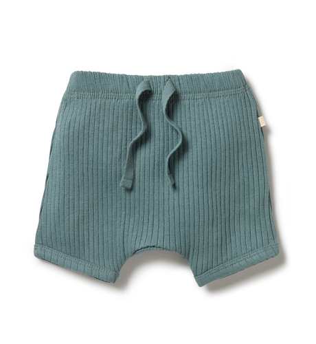 Wilson & Frenchy Organic Rib Short - Pine Green