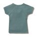 Wilson & Frenchy Organic Rib Kimono Top - Pine Green