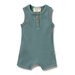 Wilson & Frenchy Organic Rib Boyleg Growsuit - Pine Green