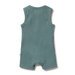 Wilson & Frenchy Organic Rib Boyleg Growsuit - Pine Green