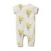 Wilson & Frenchy Organic Zipsuit - Little Blossom