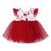 Designer Kidz Doll Dress - Penny Red