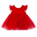 Designer Kidz My First Tutu Dolls Dress - Red