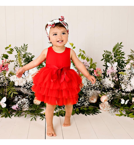 designer kidz tutu dress Designer Kidz S/S Tutu Dress - Penny Red - SHOP BY BRAND-Designer Kidz : Kids Clothing NZ : Shop Online : Kid Republic