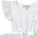 Designer Kidz My First S/S Lace Tutu Dress- Ivory