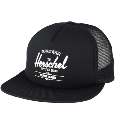 Herschel Whaler Kids Mesh Cap - Black