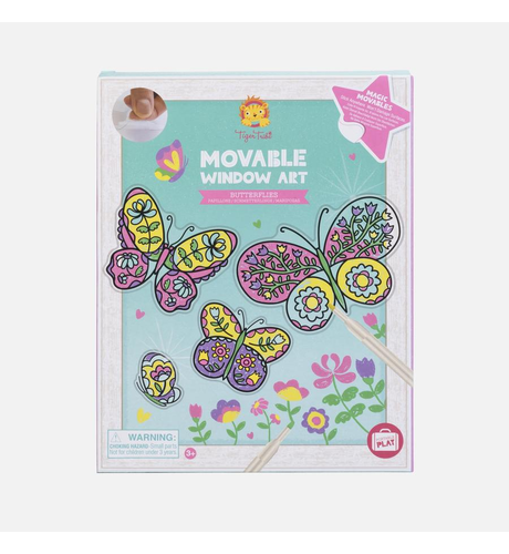Tiger Tribe Moveable Wall Art - Butterflies