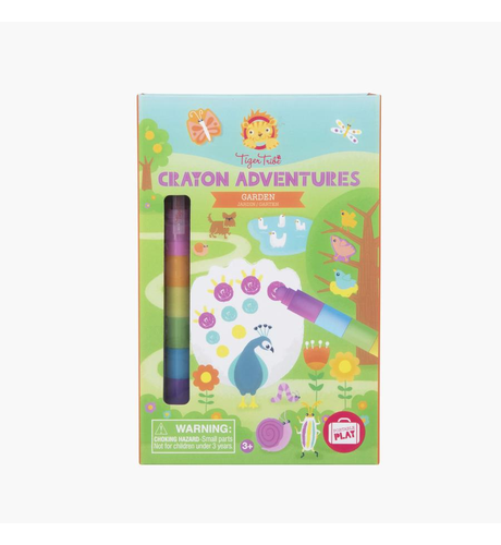 Tiger Tribe Crayon Adventures - Garden