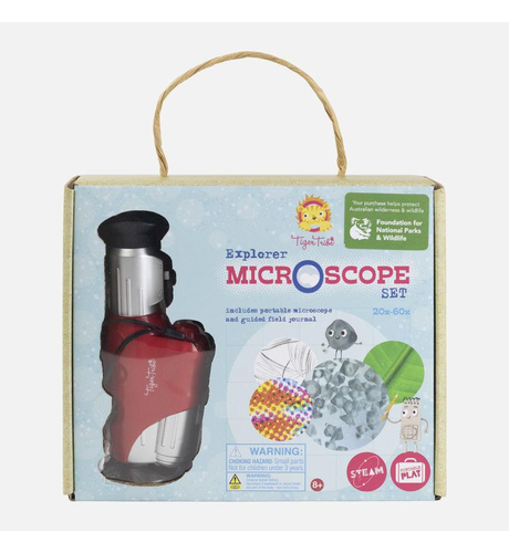 Tiger Tribe Explorer Microscope Set