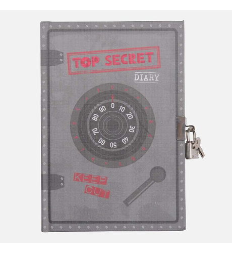 Tiger Tribe Top Secret Lockable Diary