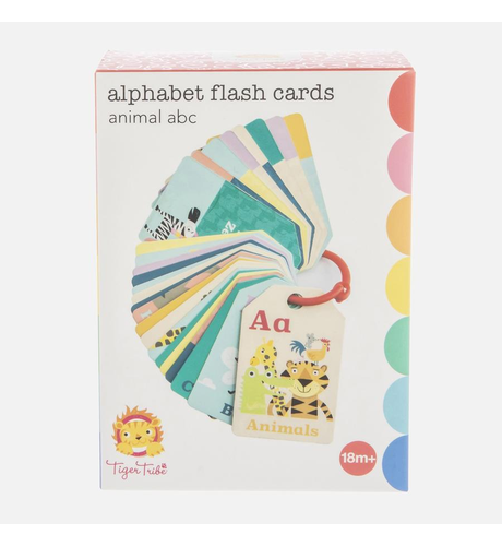Tiger Tribe Flash Cards ABC Animal