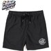 Santa Cruz Cruzier Reactive Youth Beach Shorts - Black