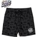 Santa Cruz Cruzier Reactive Youth Beach Shorts - Black