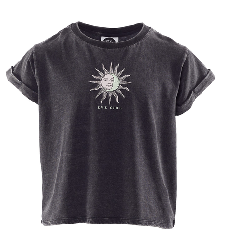 Eve's Sister Night & Day Tee - Washed Black