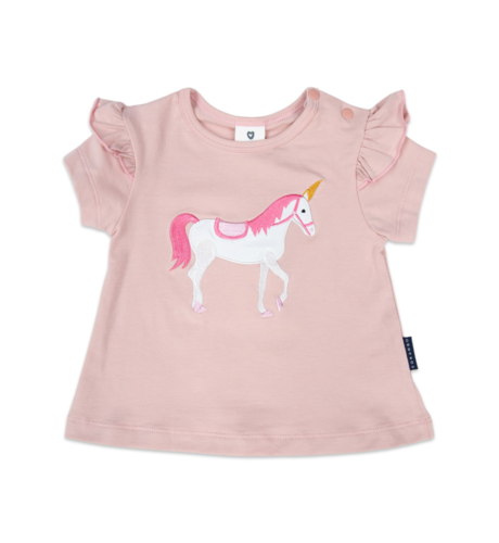 Korango Unicorn Swing Top with Print - Pink