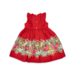 Korango Party Dresses Floral Frill Dress - Red