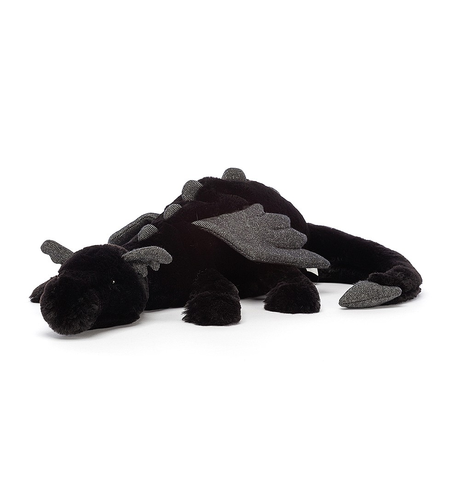 Jellycat Little Onyx Dragon - Black