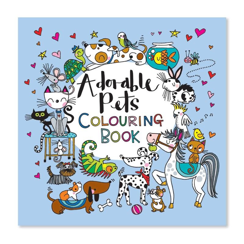 Adorable Pets Colouring Book PLAY-Art Craft Kids Clothing NZ