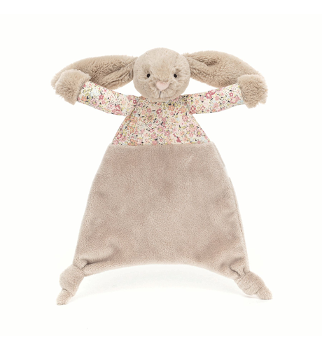 Jellycat Blossom Bea Beige Bunny Comforter
