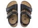 Birkenstock Kids Palu Logo Birko-Flor Black (Narrow Fit)