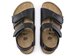 Birkenstock Kids Palu Logo Birko-Flor Black (Narrow Fit)