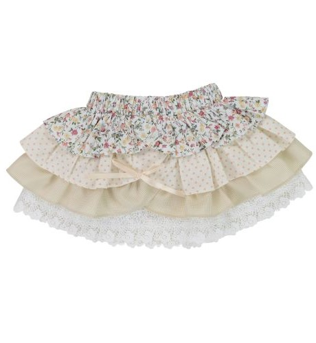 Arthur Ave Rose & Lace Skirt