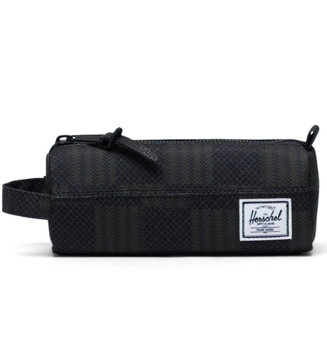 Herschel Settlement/Pencil Case - Black Checkered