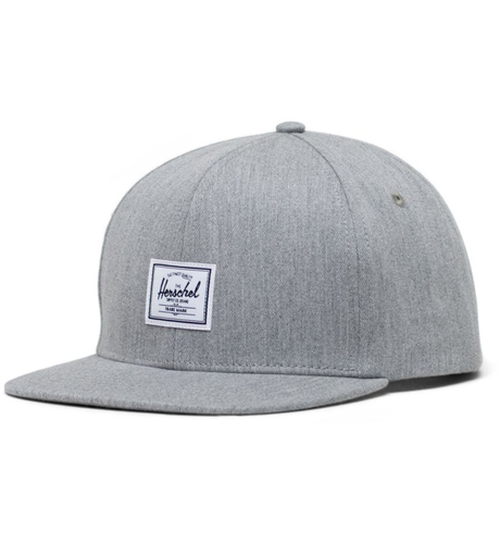 Herschel Classic Whaler 6 Panel Cap - Heather Grey