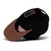 Herschel Classic Whaler 6 Panel Cap - Black/Saddle Brown