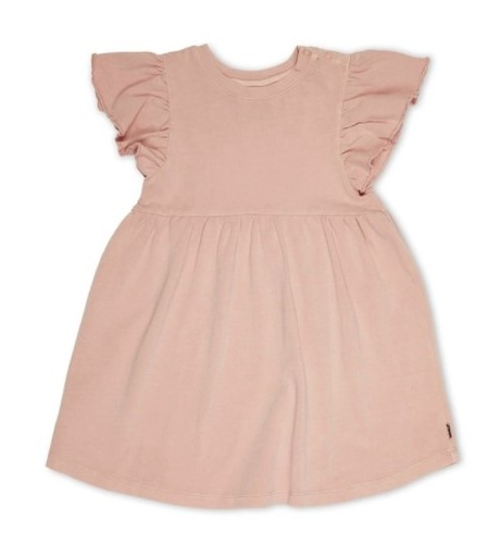 Animal Crackers Frill Dress - Pink