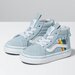 Vans Toddler Sk8-Hi Zip Rainbow - Winter Sky/True White