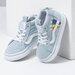 Vans Toddler Sk8-Hi Zip Rainbow - Winter Sky/True White