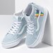 Vans Kids Sk8-Hi Zip Rainbow - Winter Sky/True White