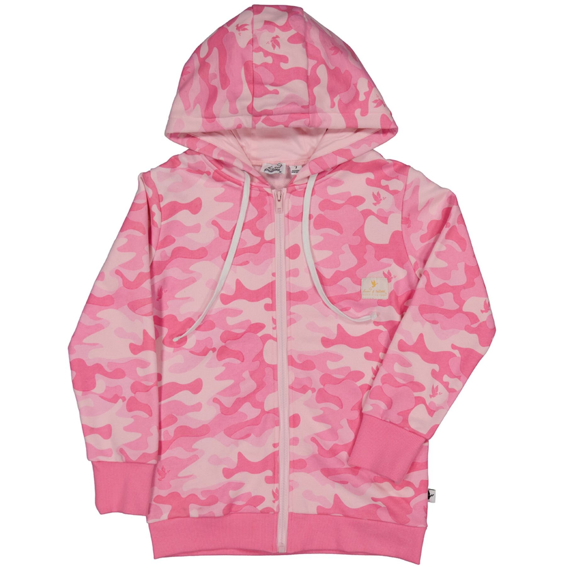Toddler Pink Camo Zip Up Kissed By Radicool Pink Camo Zip Hood