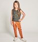 Missie Munster Kat Track Pant- Ginger