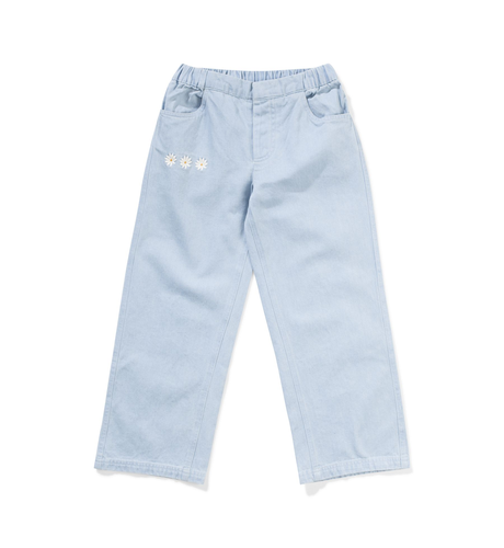 Missie Munster Bella Pant- Light Blue Chambray