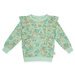 Kapow Flower Power Ruffle Sweater