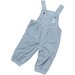 Huxbaby Dusty Blue Cord Overalls