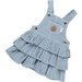 Huxbaby Dusty Blue Cord Pinafore