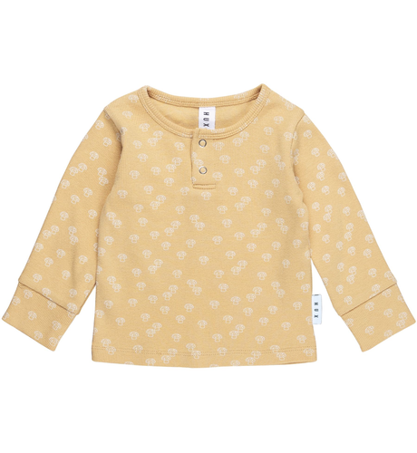 Huxbaby Mushroom Rib Henley