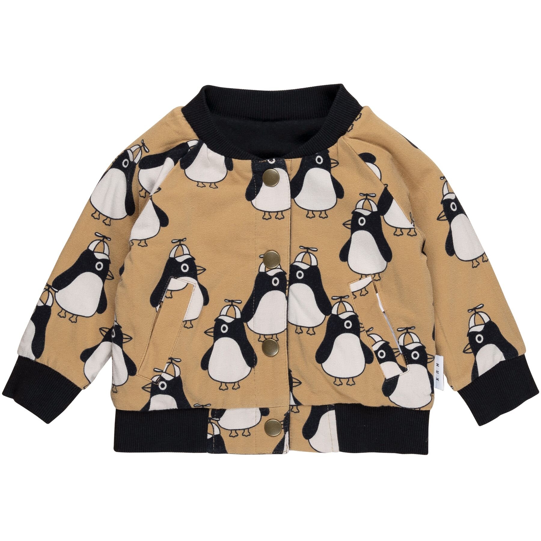 Huxbaby Cool Penguin Reversible Bomber SHOP BY BRAND-Huxbaby